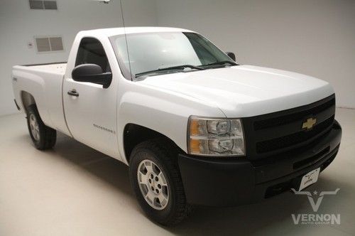 2009 work truck regular 4x4 trailer hitch v8 vortec front tow hooks 116k miles