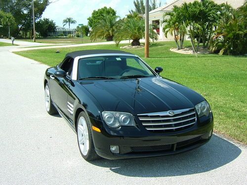 2005 chrysler crossfire - black - only 37890 miles