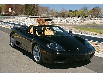 2001 ferrari f360 spider "3000 miles