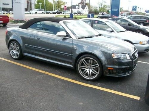 Mint! rare! low low miles! rs4 cabriolet!