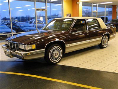 1991 cadillac deville four door sedan 4.9l v8