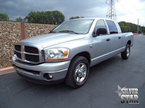 06 ram 2500 megacab mt cummins rwd slt xnice diesel tx!