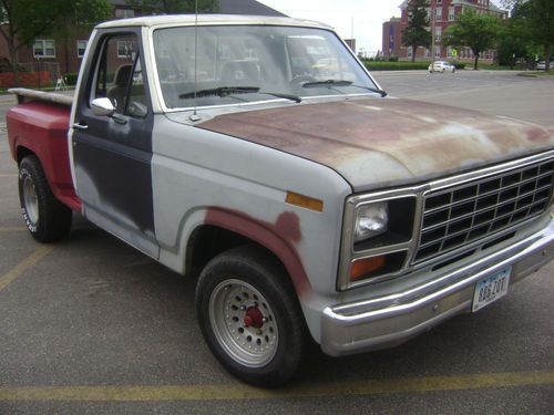 1980 ford stepside short bed pickup shop work truck shorty