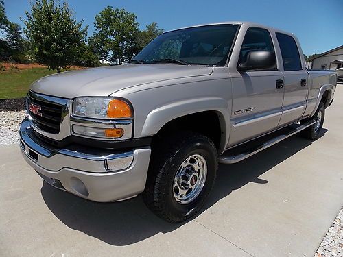 2006 gmc sierra 2500hd crew cab shortbed 4x4 nice truck no reserve bid to buy!!