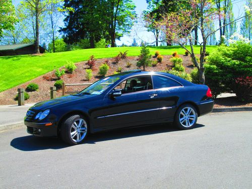 2006 mercedes-benz clk350 base coupe 2-door 3.5l  black/black