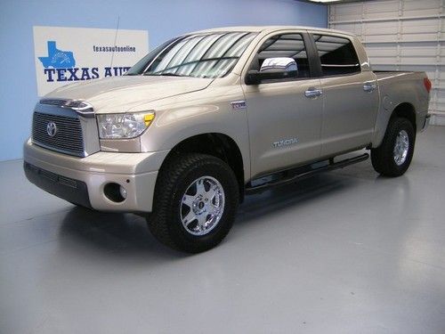 We finance!!!  2008 toyota tundra crewmax limited 4x4 auto roof nav rcamera jbl!