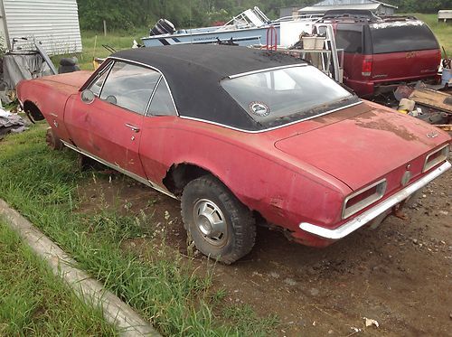 1967 CAMARO RS 1 owner protecto plate project 62k miles fold down seat 68 69, image 2