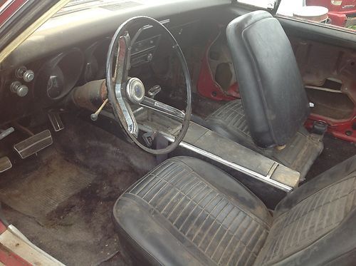 1967 CAMARO RS 1 owner protecto plate project 62k miles fold down seat 68 69, image 11