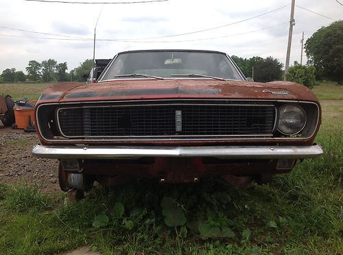 1967 CAMARO RS 1 owner protecto plate project 62k miles fold down seat 68 69, image 16