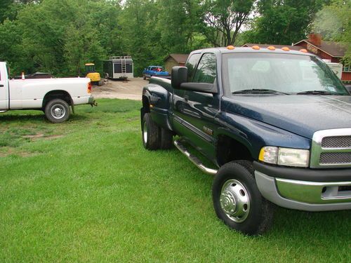 2001 dodge cummins 4x4 3500 dually quad cab 5.9 diesel puller updated vp44 pump