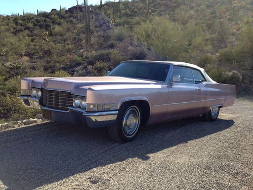 1969 cadillac deville convertible 2-door 7.7l