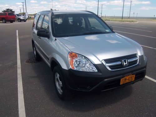 2002 honda cr-v lx sport utility 4-door 2.4l