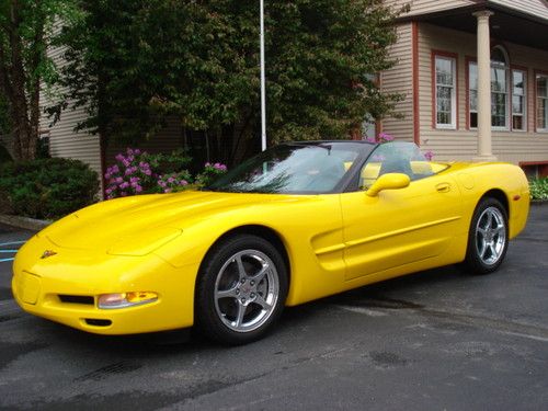 2002 corvette 5.7 350 hp 6 speed manual 1 owner florida car!!!