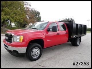 3500hd 6.6l duramax diesel 10' freedom flatbed dually pto switch drw we finance!