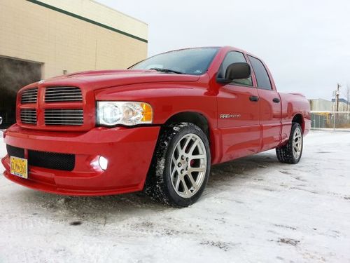 Dodge ram srt-10, v10, quad cab, 22 wheels, loaded!!