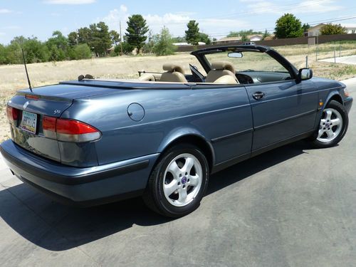 1999 saab 9-3 se convertible,high output turbo,leather,all power,nice, nr!