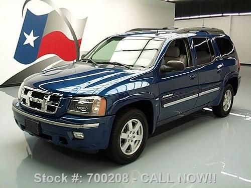 2006 isuzu ascender s sunroof htd leather third row 66k texas direct auto