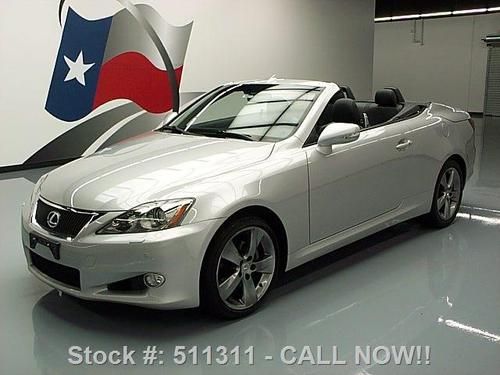 2010 lexus is250c hard top nav rear cam vent seats 37k texas direct auto