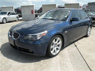 2007 bmw 550i sedan sport pack, heads up, comfort access high miles/low $$ *fl