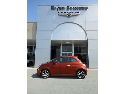 Orange manual transmission leather black interior low miles sunroof 5 speed