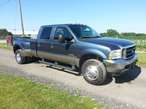 2004 ford f-350 super duty crew cab lariat dually diesel 4x4