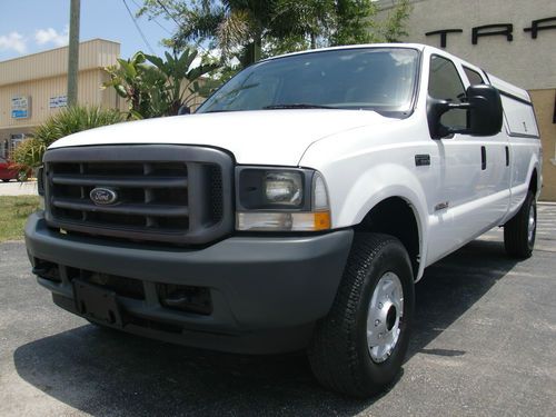 2004 ford f350 crewcab 4dr 4x4 turbo diesel automatic great work truck!!!!!!!!!!