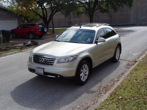 2006 infiniti fx35 touring sport utility 4-door 3.5l