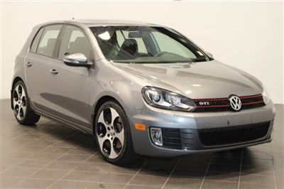 Gray 2011 vw gti 4 door automatic navigation moonroof