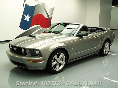 2008 ford mustang gt premium convertible leather 57k mi texas direct auto