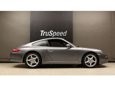 Porsche 997 carrera, gray/black, highly optioned, pristine