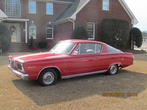 1966 plymouth barracuda