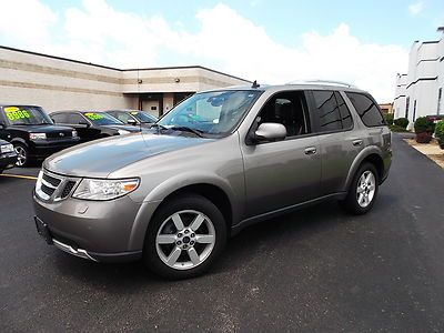 Saab 9-7x awd 5.3l v8 navigation system moonroof rear dvd player