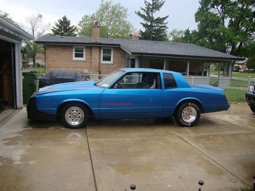 1985 monte carlo street legal drag car 383 cage nos