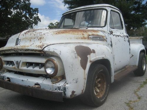 1953 ford f-100 truck short bed v8 solid 50th anniversary complete