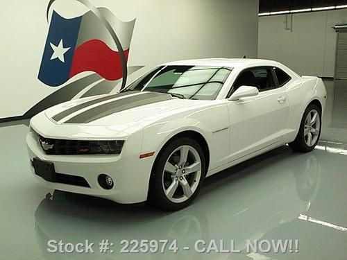 2010 chevy camaro lt rs 6-spd 20" wheels xenons 26k mi texas direct auto