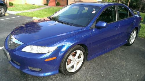 2004 mazda 6 s sedan 4-door 3.0l