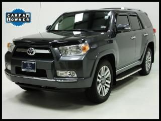 2013 toyota 4runner v6 limited suv rearview cam leather snrf navi warranty!