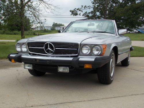 1976 mercedes benz 450sl w/ only 77k!!!  garage find!!!  no reserve!!!