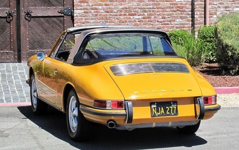 RARE 911S SOFT-WINDOW TARGA 100% FACTORY-ORIG FLOORS #MATCH BLACK CA PLATES, image 4
