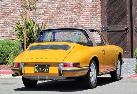 RARE 911S SOFT-WINDOW TARGA 100% FACTORY-ORIG FLOORS #MATCH BLACK CA PLATES, image 6