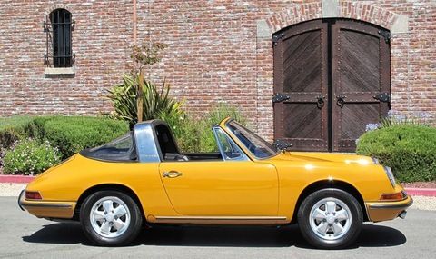 RARE 911S SOFT-WINDOW TARGA 100% FACTORY-ORIG FLOORS #MATCH BLACK CA PLATES, image 7