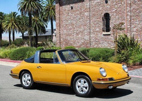 RARE 911S SOFT-WINDOW TARGA 100% FACTORY-ORIG FLOORS #MATCH BLACK CA PLATES, image 9