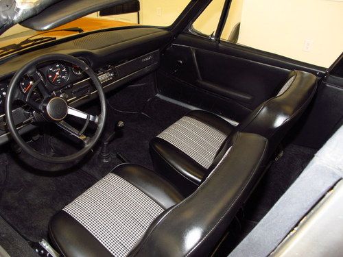 RARE 911S SOFT-WINDOW TARGA 100% FACTORY-ORIG FLOORS #MATCH BLACK CA PLATES, image 10