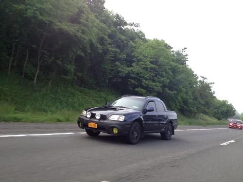 2005 subaru baja turbo crew cab pickup 4-door 2.5l, modified!