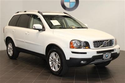White volvo xc90 automatic awd sunroof 3rd row seats heated front
