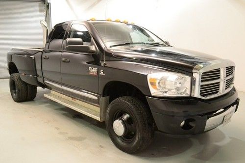 Dodge ram 3500 laramie 4x4 cummins manual nav sunroof heated leather keyless