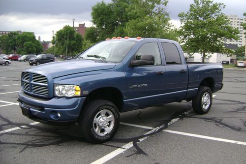 2003 dodge ram 2500hd laramie crew cab pickup auto v8 4x4 clean!! no reserve!!