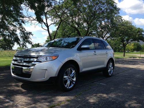 2011 ford edge sel sport utility 4-door 3.5l leather/navi/cam/sensors/panoroof