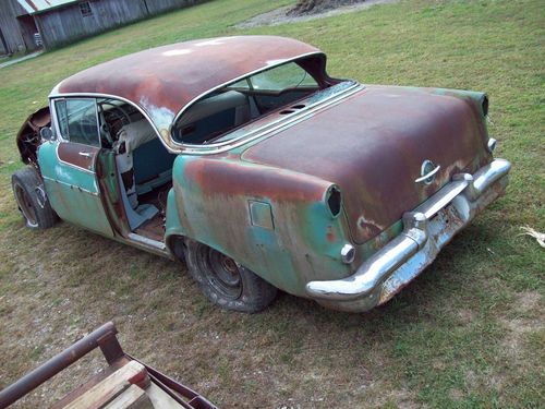 1955 Oldsmobile 88 4 door Hardtop with factory air,Power steering,brakes, image 3