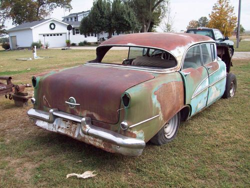 1955 Oldsmobile 88 4 door Hardtop with factory air,Power steering,brakes, image 6